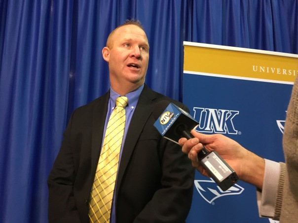 Josh Lynn was introduced as the 18th coach in UNK football history on January 6th, 2017. 